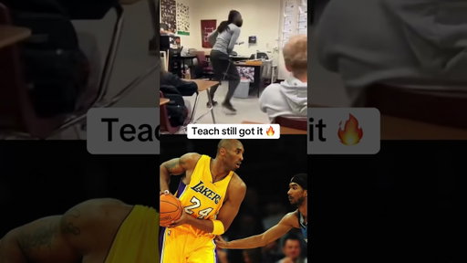 Hitting the jabstep in class is crazy 🤣 #basketball #teacher #school #nba #nbamemes