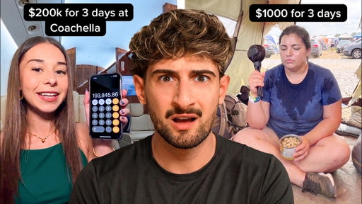 The Rich vs Poor Side of Coachella