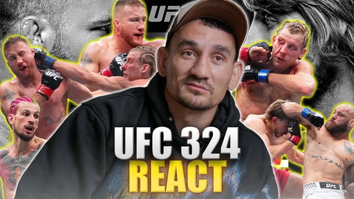 Max Holloway REACTS to UFC 324: Gaethje vs Pimblett! 1st PPV card of the year on Paramount +