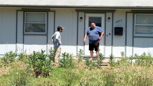 He was SPEECHLESS when he saw what the backyard looked like