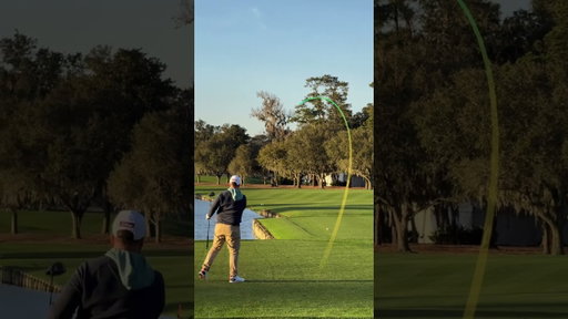 The 18th hole @ TPC Sawgrass is SCARY!! 😧😳 #golfer #golfswing #golf
