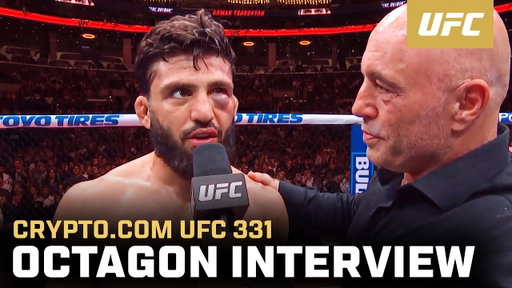 Arman Tsarukyan Octagon Interview | UFC 331