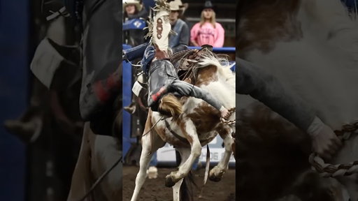 The smile at the end of this Cinch Wreckfest Rodeo Wreck 😅