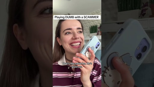 Scam Call #funny #fyp #funnyvids