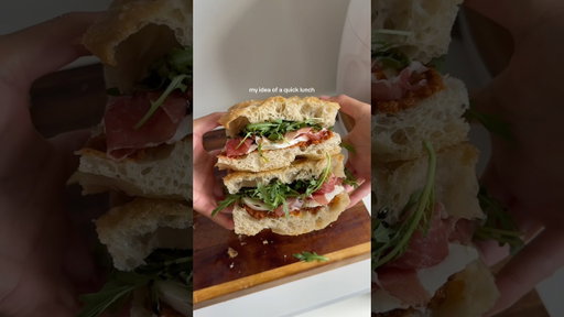 focaccia sandwich