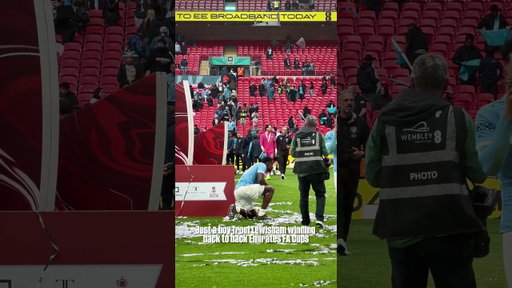 Marc Guéhi. Back-to-back Emirates Fa Cup winner 🩵