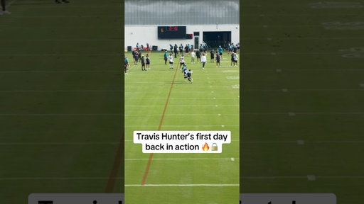Travis Hunter’s first day back in action🔥🔒