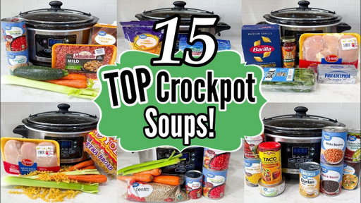15 BEST CROCKPOT SOUPS | Easy & Tasty Slow Cooker Recipes for Cozy Family Dinners | Julia Pacheco
