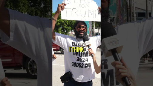 Asking Black Americans if they think Trump should run for a third term 🇺🇸🔥 #shorts