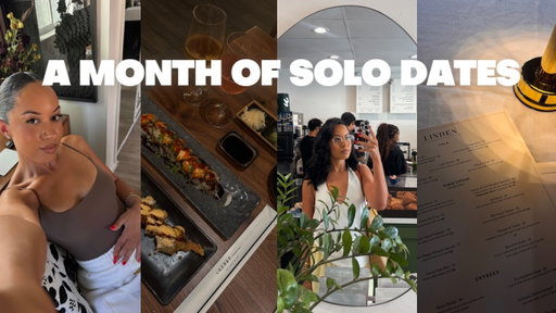 vlog | a month of solo dates 🍂 jazz bar + dinner + nail appt + sushi + coffee shop