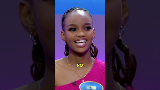 All That Hair and Pretty Teeth! #familyfeud #steveharvey #shorts