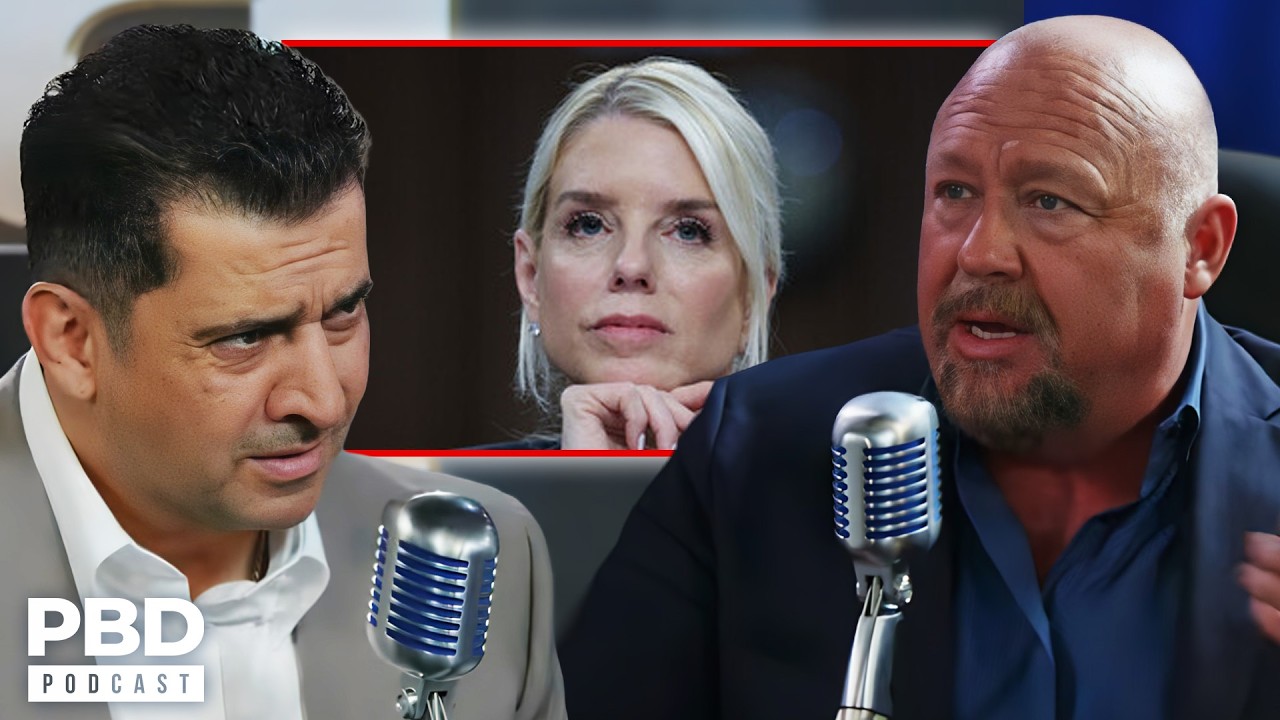 “Bondi Is Part Of The Coverup” - Alex Jones TORCHES Pam Bondi Over Epstein Files Hearing