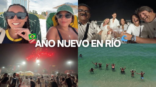 15 DÍAS EN BRASIL | DÍA 11 | Festejando año nuevo en la playa en Río de Janeiro 🎉🇧🇷