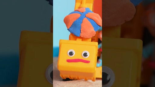 Excavator Dig Dig Dig!!! |  #shorts #blippi #blippimusic