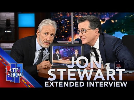 "It's The Best" - Jon Stewart On Losing A Late Night Show, And The Joyful Noise That Is Coming