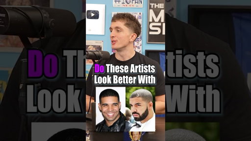 Do These Artists Look Better With A Beard Or Without One? #fyp #rap #rappers #music #drake #kendrick