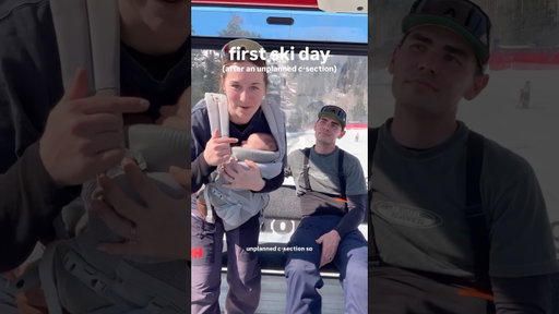 Nina is back on the slopes!! ⛷️