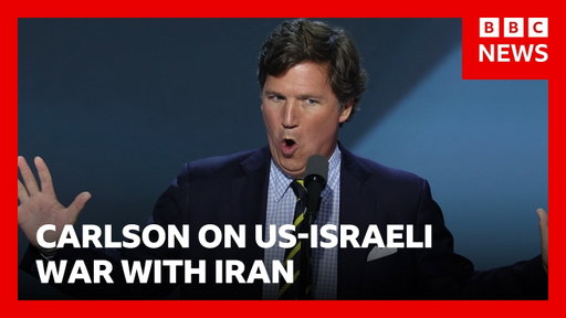 Tucker Carlson splits with Trump over Iran | Sunday with Laura Kuenssberg