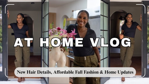 IN THE NEW HOUSE VLOG: New Hair Details, Fall Fashion Haul, Cooking & Home Updates ❤︎ MONROE STEELE