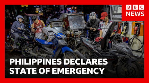 Philippines has '45 days of fuel left', declaring state of emergency from Iran war | BBC News