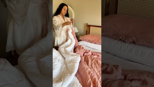 Sunday refresh, and pulling out the linens! #bedroomrefresh #bedsheets #linen #bedlinen