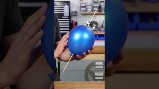 How To Stab A Balloon Without Popping It!