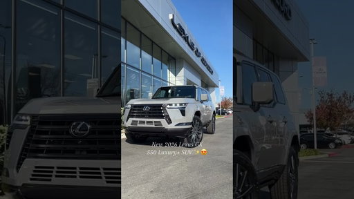 2026 GX 550 Luxury+ SUV recently sold!