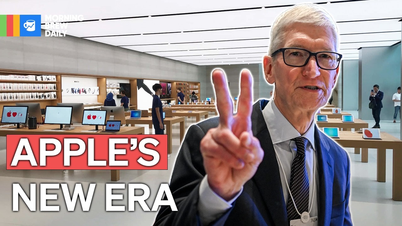Tim Cook is stepping down as Apple’s CEO