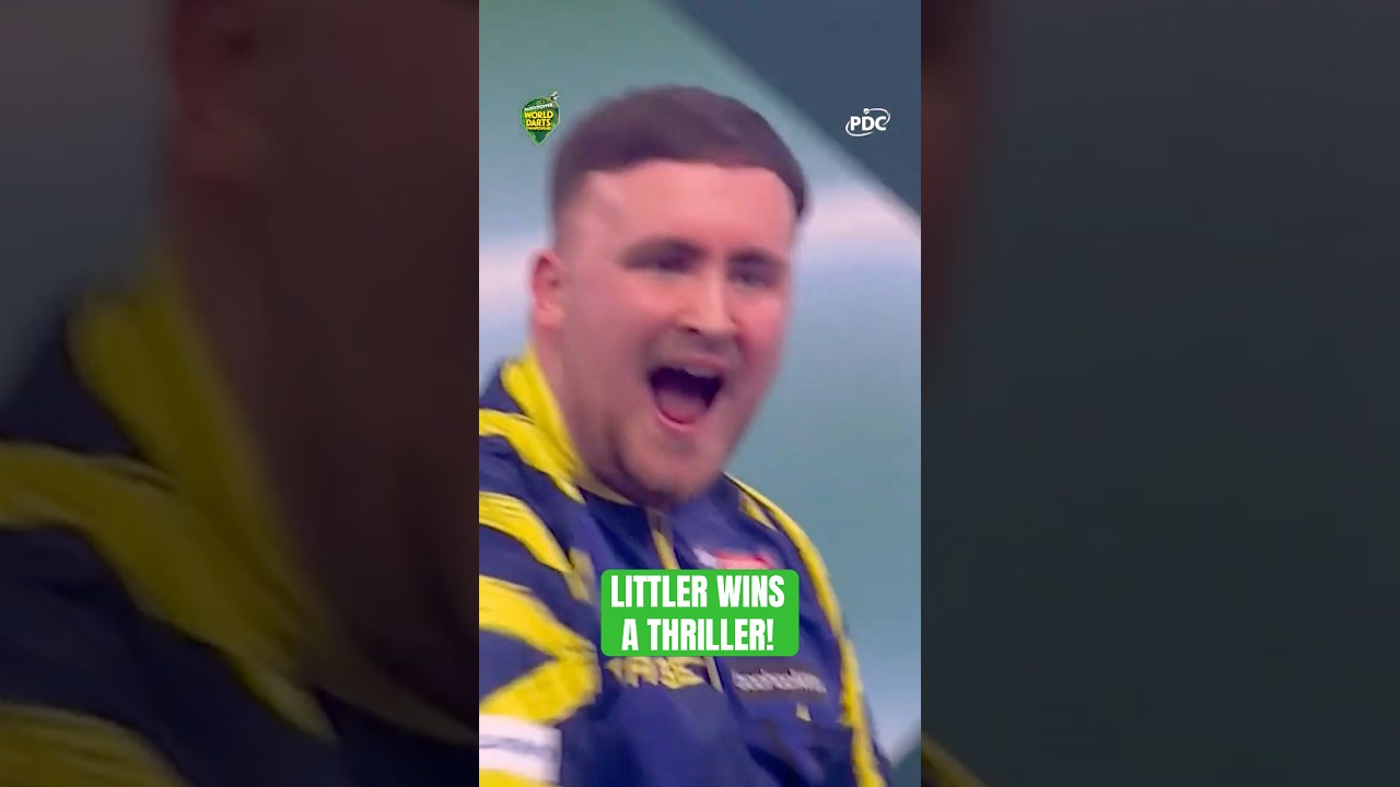 LITTLER WINS A THRILLER! 🔥 | 2025/26 Paddy Power World Darts Championship