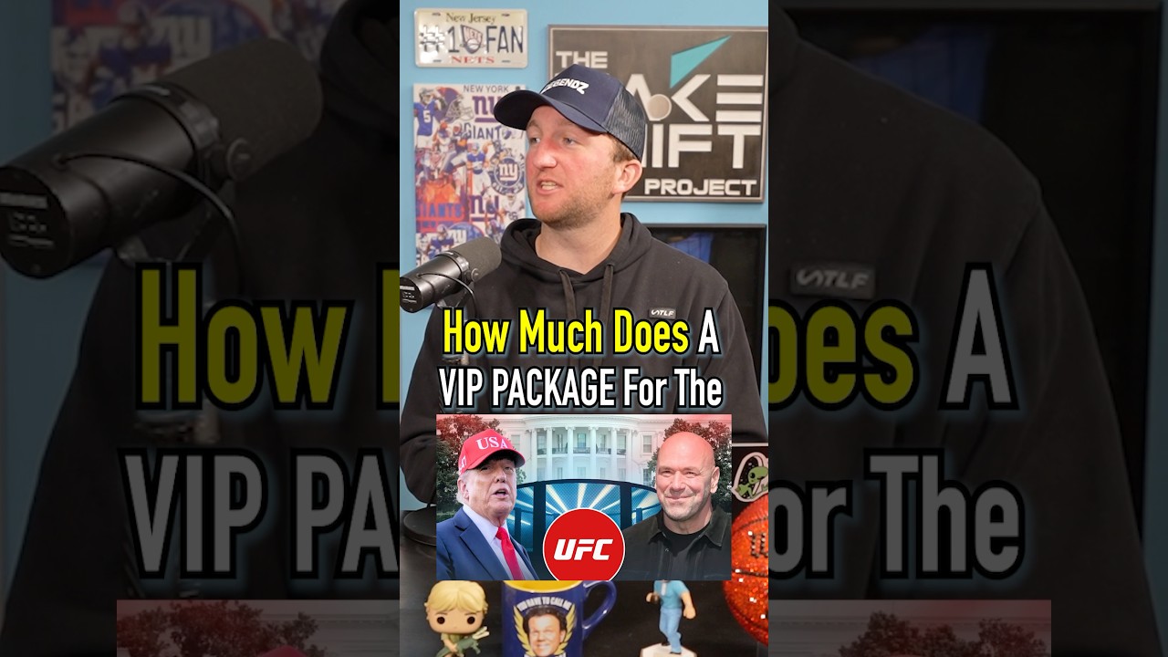 How Much Does The UFC White House Event Cost?! #shorts #vip #ufc #whitehouse #danawhite