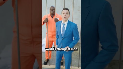 World’s Strongest Man Vs Prison Bars
