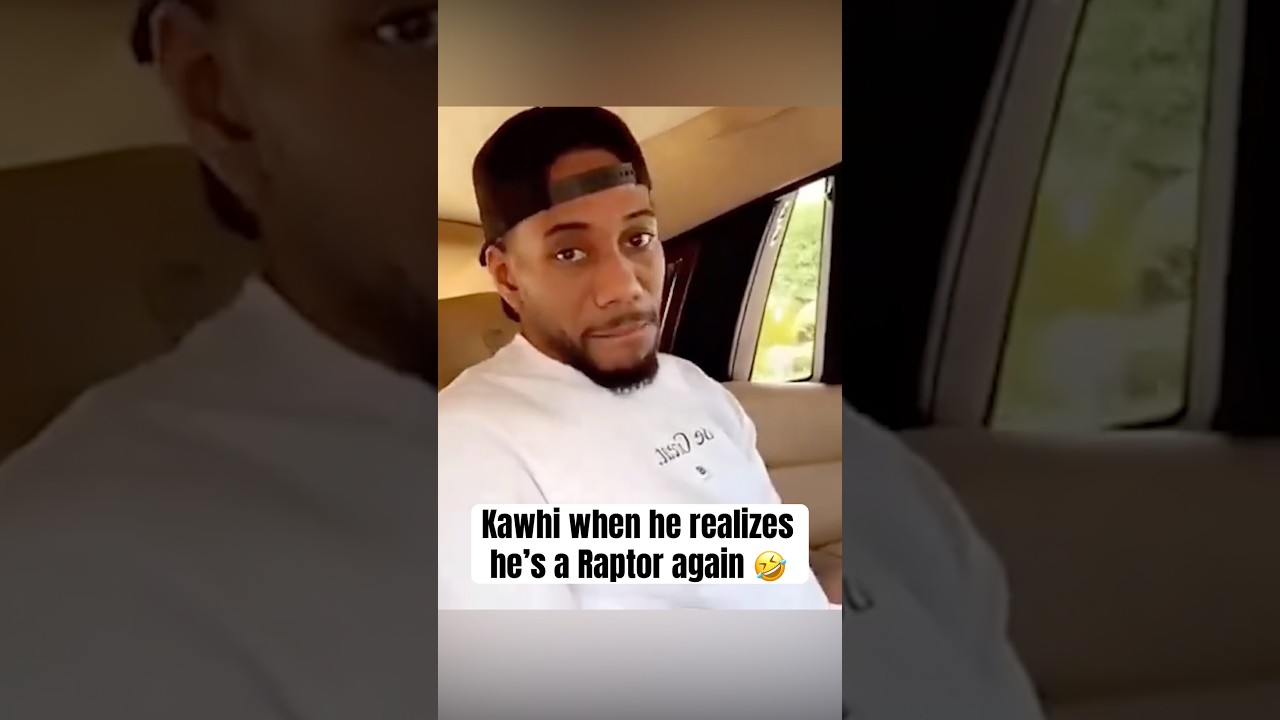Kawhi is back to being a fun guy 😂