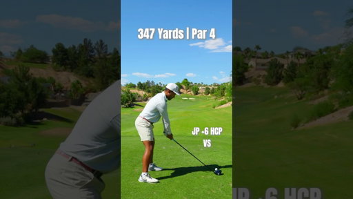 +6 vs +1: 1 Hole Match #golf #golfskill #paryard #golfnetwork #golftips #golfswing