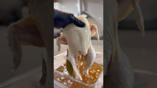 Turkey and Chicken Brine 🦃 #food #foodie #shorts
