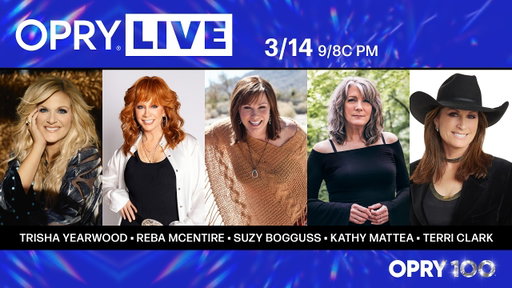 Opry Live - Trisha Yearwood, Reba McEntire, Suzy Bogguss, Kathy Mattea, and Terri Clark
