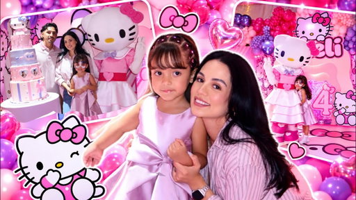 KAELI’S 4th HELLO KITTY BIRTHDAY PARTY! 🥳