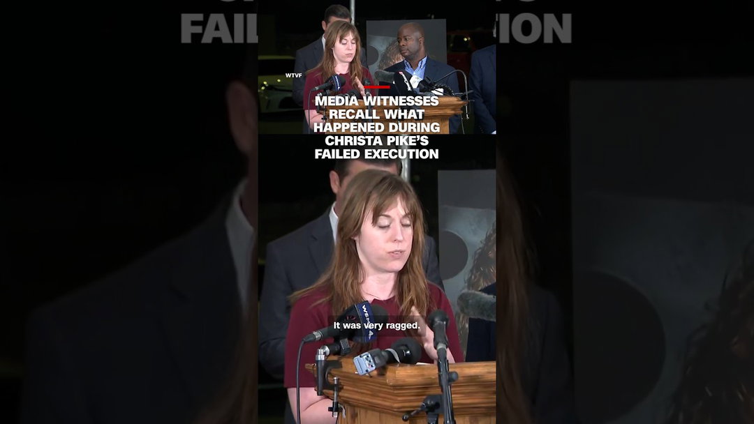 Media witnesses recall what happened during Christa Pike’s failed execution
