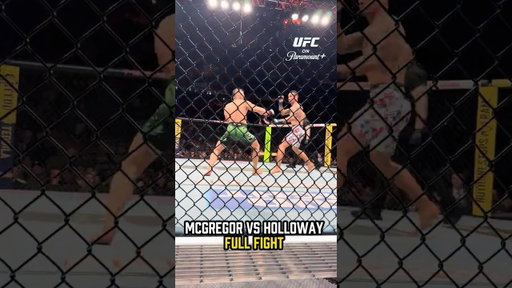 Conor McGregor vs Max Holloway 2 full fight #ufc329