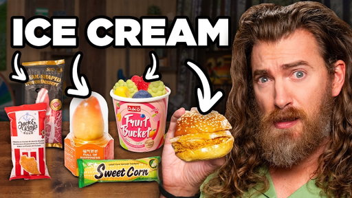 Ice Cream That Looks EXACTLY Like Food? (Taste Test)