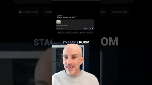 REALTORS: Gemini AI Image Generator STAGES ROOMS Perfectly!