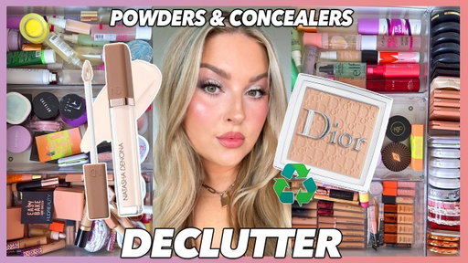 Declutter Time! 🔪 POWDERS, SETTING SPRAYS, CONCEALERS 🔪 Organising & Decluttering