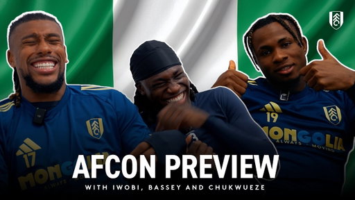 "If he passes the ball to me, we win" | AFCON Preview with Nigeria's Chukwueze, Iwobi and Bassey 🇳🇬