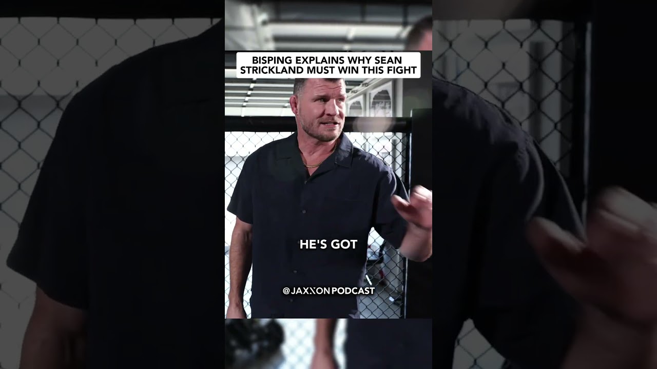 Michael Bisping Explains Why Sean Strickland MUST Win This FIght