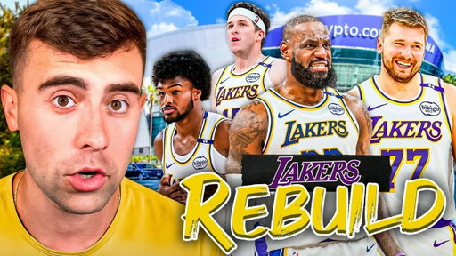 Rebuilding the Los Angeles Lakers in NBA 2K26