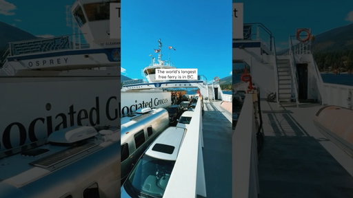 Experience the world's longest free ferry! #explorebc