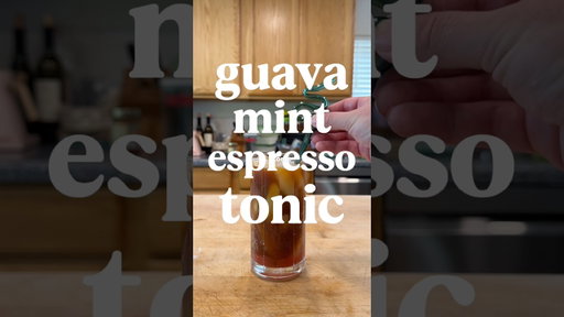 Guava Mint Espresso Tonic