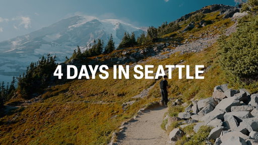 seattle vlog | visiting coffee shops, exploring mount rainier