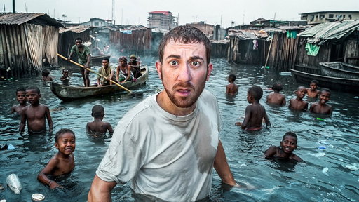 Entering Makoko | World's Largest Floating Slum