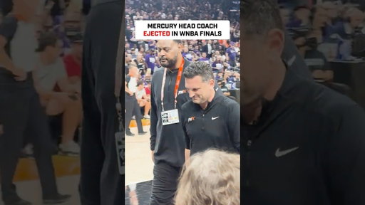 Phoenix Mercury Coach EJECTED In WNBA Finals Game 4 👀