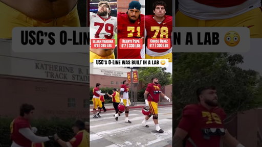 These USC Freshman O-Linemen Are MASSIVE 😳